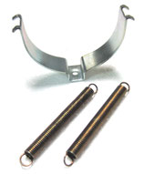Metal Exhaust Clamp + Spring