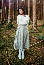 ANELA SKIRT CAMOUFLAGE