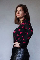 JONNA SHIRT PINK CIRCLES