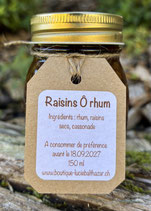 Raisins au rhum