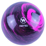 WINNER Vollkugel 160 mm Schwarz/Fuchsia (marmoriert)