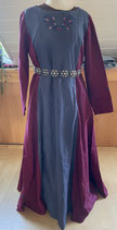 Leinenkleid mit Stickerei Größe 40/42