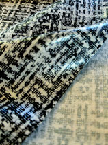 シルバーﾔｰﾝ　Tweed柄　Print