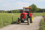 Deelname toertocht tractoren - RIJDER