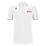 MACRON Comedy ECO Polo weiß mit Sieglarer TV Basketball-Logo