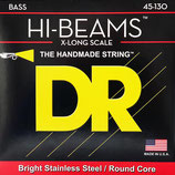 DR STRINGS HI-BEAMS, Medium to Heavy 45-130 X-Long Scale (Art.LMR5-130)
