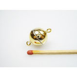 Magnetverschluss - Acryl - 12mm Ø - goldfarben