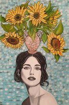 Keira Knightley   "Sunflowers for live"