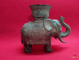 Elefant mit Schale