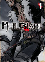 HELL BLADE da 1 a 4 [di 5] ed. GP manga