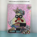 Petite poule personnalisable