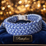 HALSBAND "PORTOFINO" MIT BIOTHANE-ADAPTER VERSTELLBAR