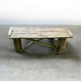 Table basse en bois flotté, pour intérieur ou extérieur