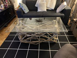Table basse en bois flotté