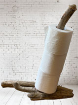Distributeur papier toilette en bois flotté