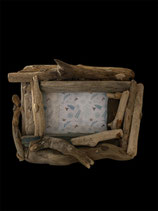 Cadre photo en bois flotté, pour photo 10x15 cm