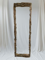 Miroir mural ou à poser, en bois flotté, 150cmx50cm