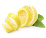 Natürliche Zitronenschale