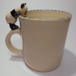 Tasse mit Henkelhocker Panda