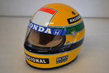 Helm schaal 1:2 Ayrton Senna