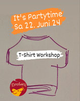 Nähplatz "T-Shirt nähen mit der Overlock" am Sa 22. Juni 2024