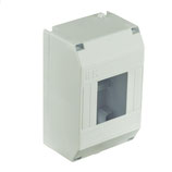 Щит распределительный навесной ЩРн-П-4 IP30 пластиковый белый без двери КМПн 1/4 (MKP31-N-04-30-135)