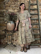 ROBE "LES OURS" SANGO VERVEINE FLEUR