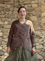 VESTE "LES OURS" CLEMENTINE VELOURS