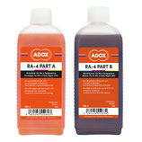 ADOX RA-4 Kit Entwickler und Bleichfixierbad Monokonzentrate zum Ansatz von 2500 ml