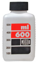 JOBO Weithals-Flasche 600 ml weiss