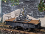 Transportlore mit Drehschemel für den Holztransport