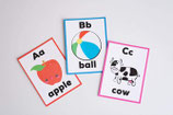 Flash Cards del ABC + Colores