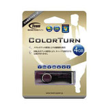 ColorTurn 安心・安全・快適なUSBドライブ Team ColorTurn USBドライブ 4GB TG004GE902VX
