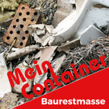 Baurestmasse-Container 7 m³