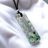 Orgonit Anhänger (A5) mit Energiespule | Edelstein Heilstein Schmuck
