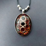 Orgonit Amulett (A27) "Rings" Anhänger | Edelstein Heilstein Schmuck