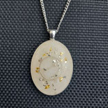 Orgonit Amulett (A3) "Moonshine" Anhänger | Edelstein Heilstein Schmuck