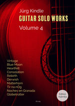 Jürg Kindle: Guitar Solo Works Vol.4 (Book)