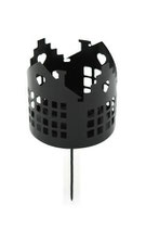 Stecker Häuser Windlicht schwarz ♥ Krasilnikoff