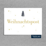 Postkarte Weihnachtspost ♥ Kunst aus Friesland