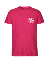 Herren T-Shirt Seelenbohrer (white/pink)