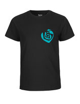 Kinder T-Shirt Herzseelenbohrer (aqua green/black)