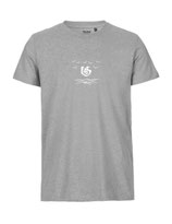 Herren T-Shirt Über dem Meer (grey)