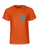 Kinder T-Shirt Herzseelenbohrer (aqua green/orange)