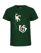 Kinder T-Shirt Astronaut (bottle green)