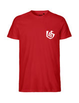 Herren T-Shirt Seelenbohrer (white/red)