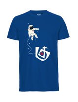 Herren T-Shirt  Astronaut (royal)