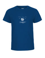 Kinder T-Shirt Über dem Meer (royal)