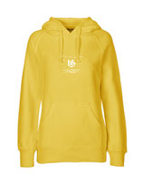 Mens Hoodie Über dem Meer (yellow)