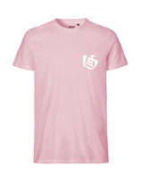 Herren T-Shirt Seelenbohrer (white/light pink)